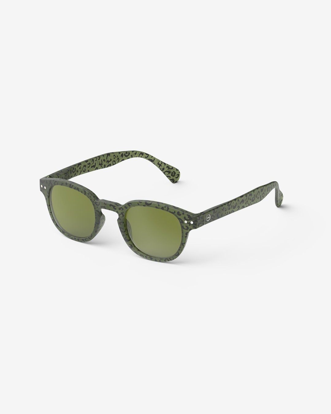 IZIPIZI Sun C Retro khaki  Leopard - Limited Edition