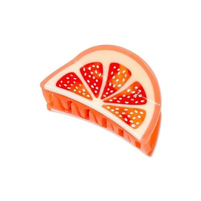 Mini Grapefruit Slice  Hair Claw