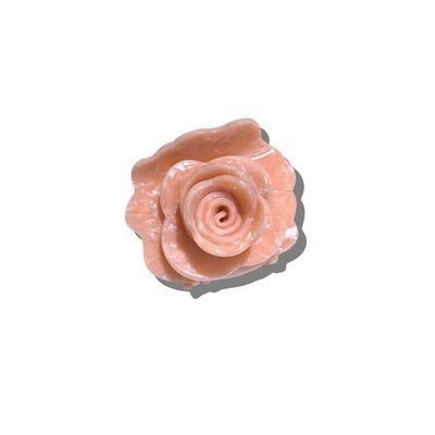 Solar Eclipse Origami Rose Hair Claw Pink