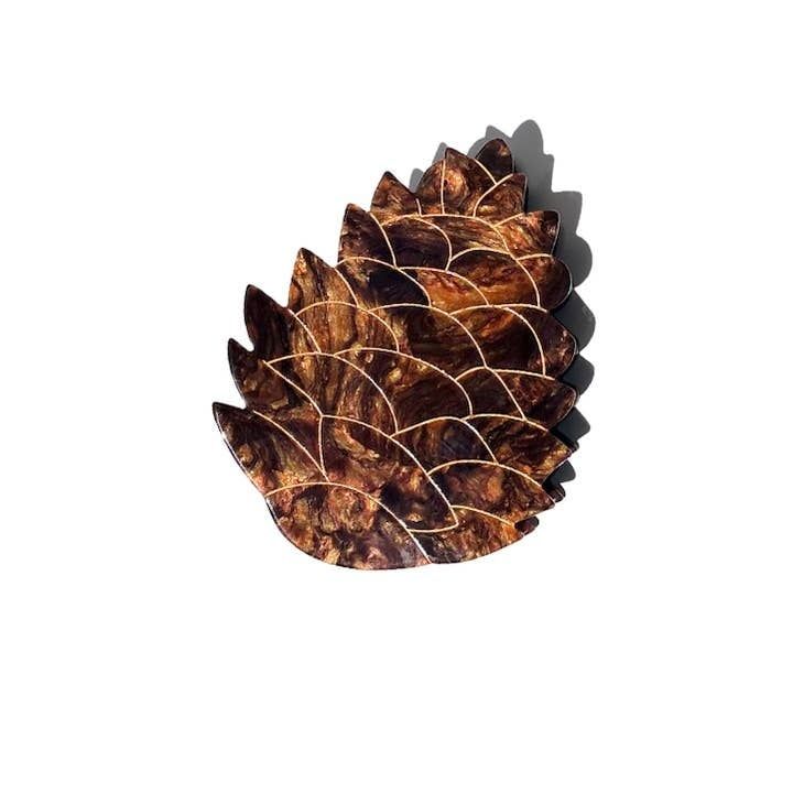 Solar Eclipse Pinecone Hair Claw
