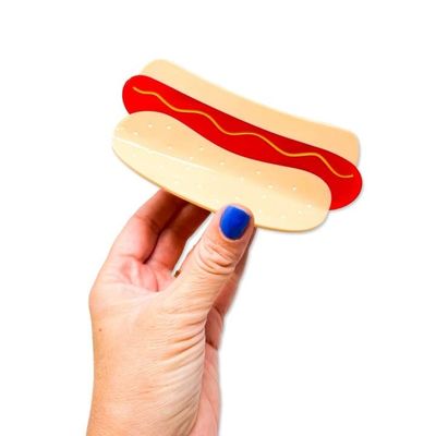 XL Hot Dog Hair Claw