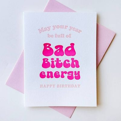Bitch Energy Birthday