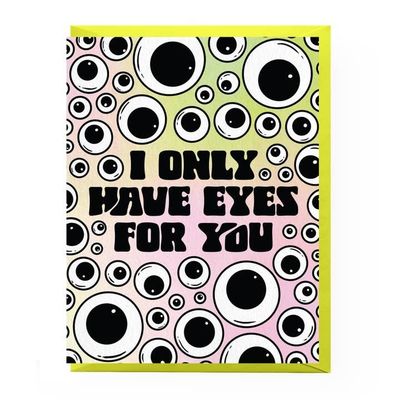 Googly Eyes Love Card