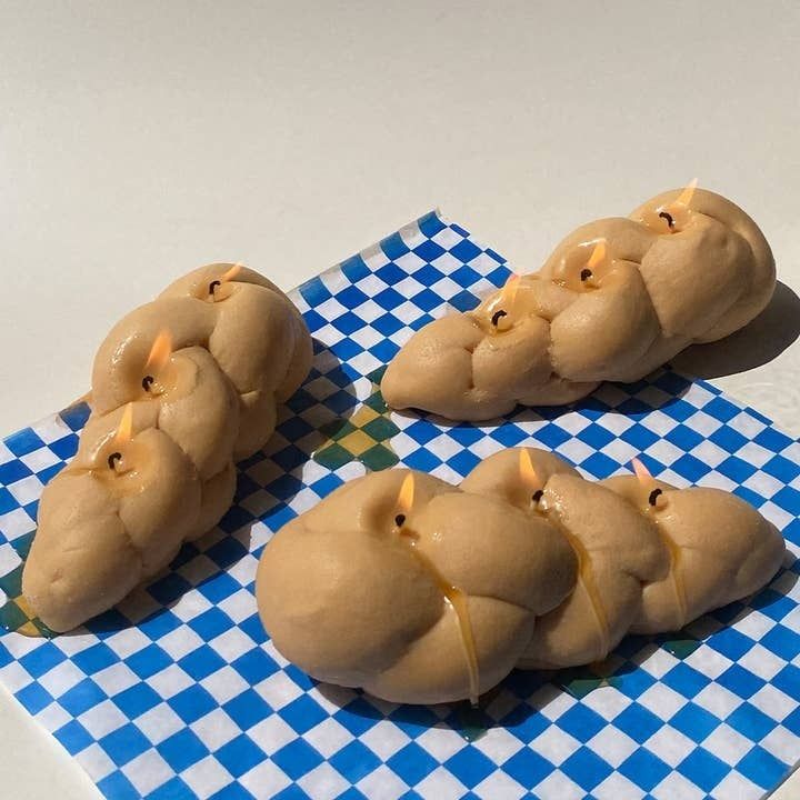Scandales Challahdad Bread Candle