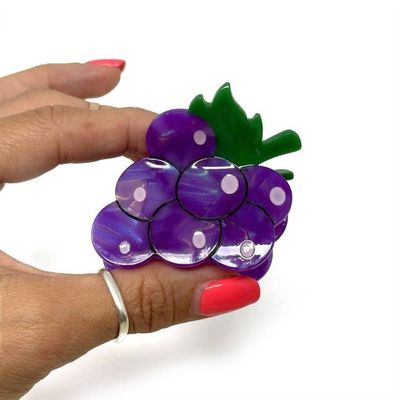 Rainbow Unicorn Glorious Grapes Hair Claw