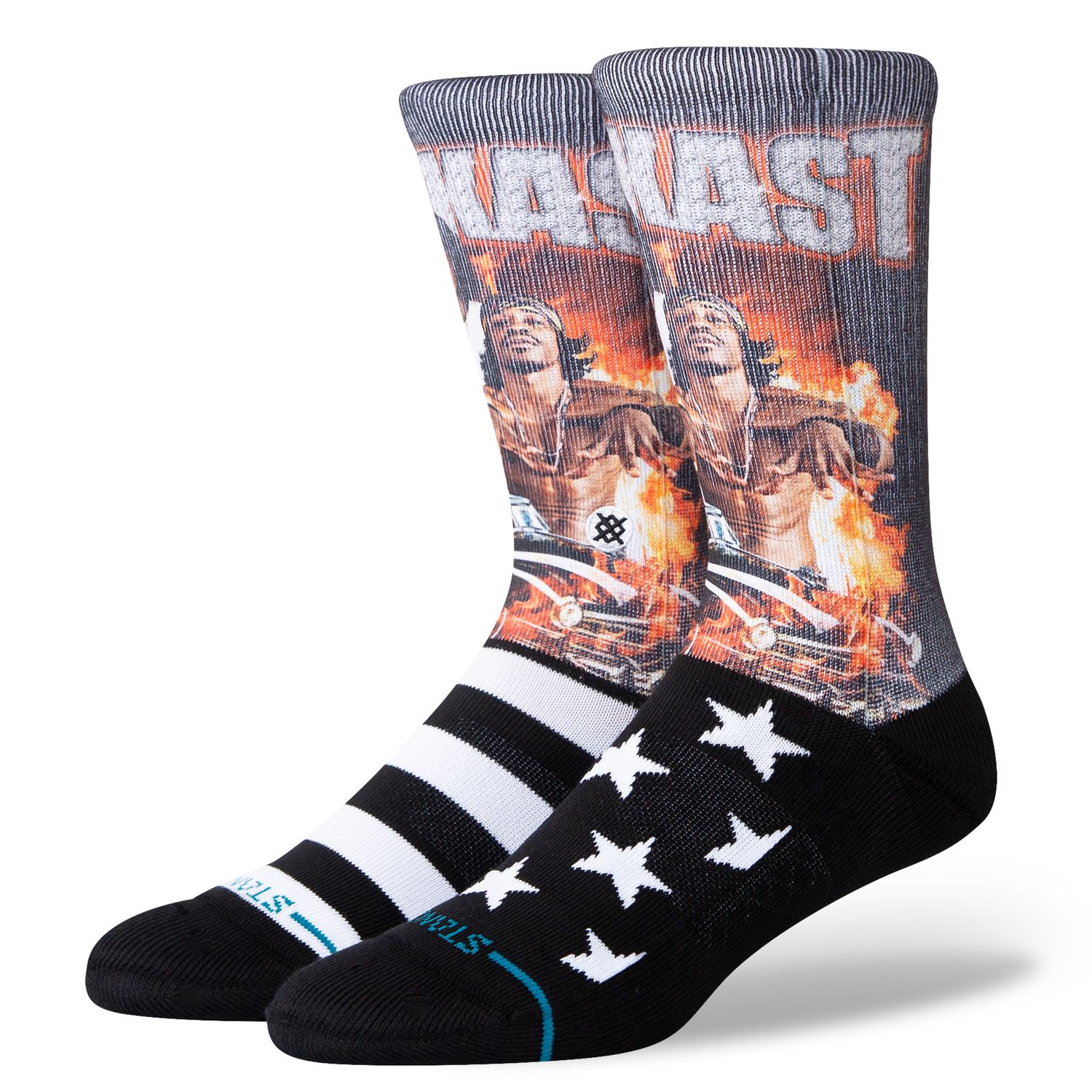 Stance Socks x Outkast Stankonia Crew L (Men 9-13 / Women 11-14)
