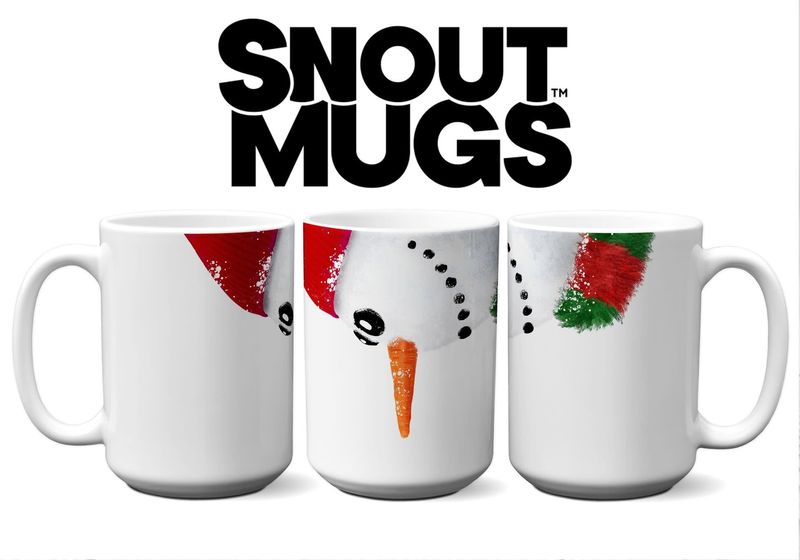 Snowman Snout Mug - 15 oz