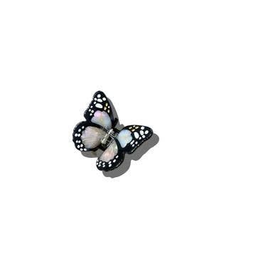 Mini Monarch Hair Claw Sapphire