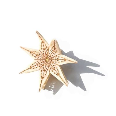Solar Eclipse Holiday Star Lantern Hair Claw
