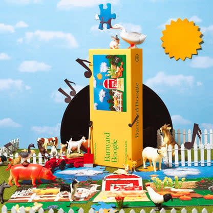Piecework Barnyard Boogie 100 Piece Puzzle