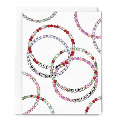 Friendship Bracelets Swiftmas Christmas Card
