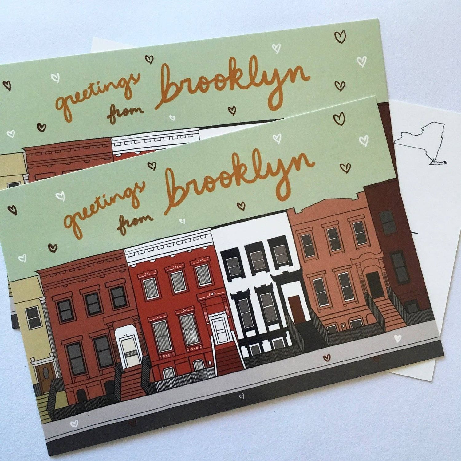 Greetings from Brooklyn New York Postcard