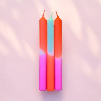 Pink Stories Dip Dye Neon Apple Crisp