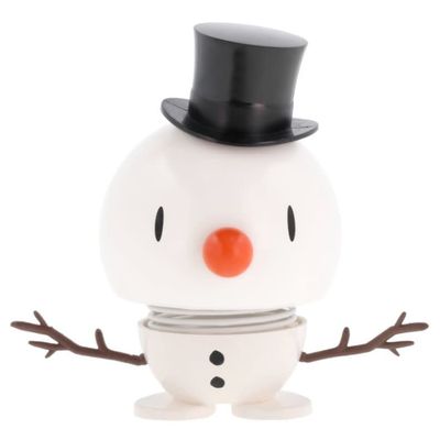 Hoptimist Holiday Snowman White