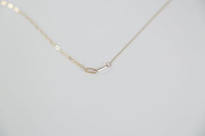 Lonewolf Linked Necklace 14k Gold Fill &amp; Silver