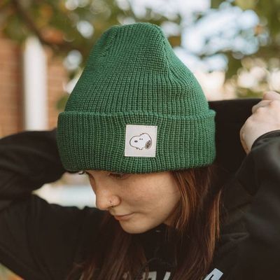 Snoopy Beanie (Forest)