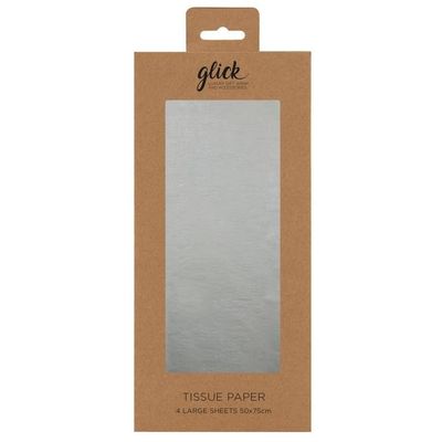 Tissue Plain Silver