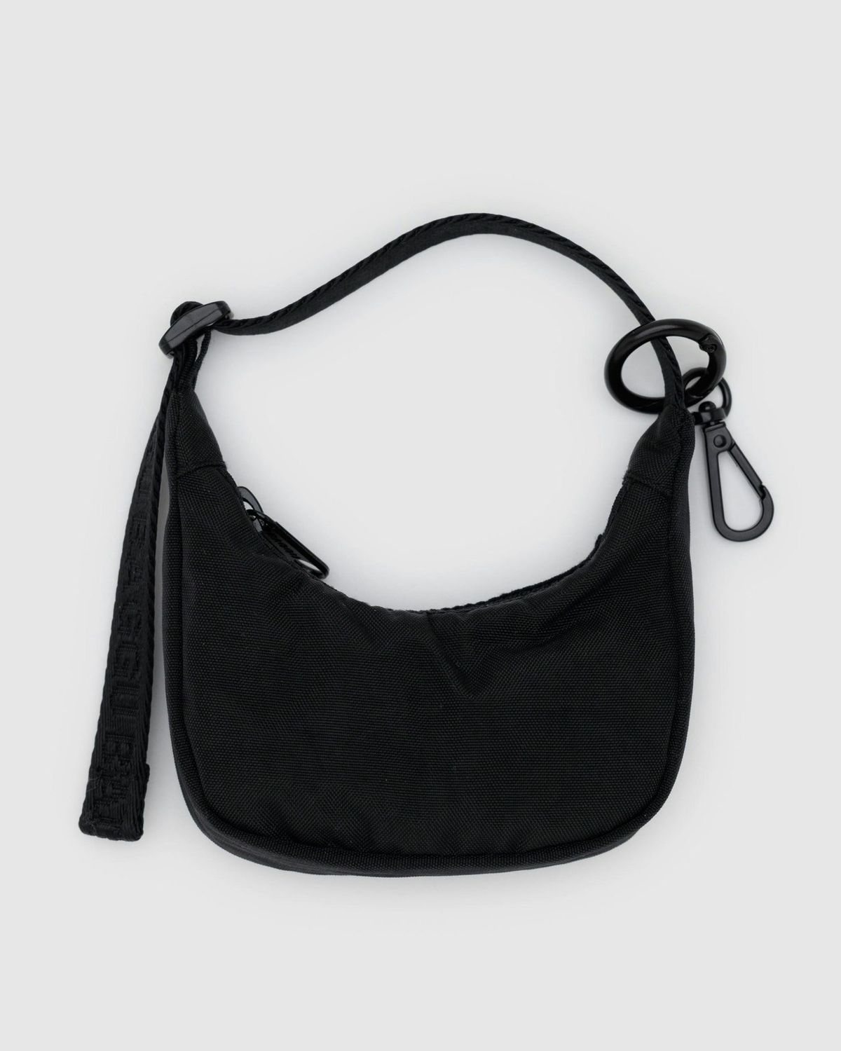 Baggu Bag Charm Crescent Black