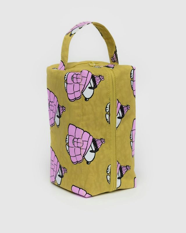Baggu Dopp Kit Puffer Snoopy Pink