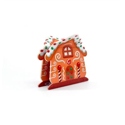 Rainbow Unicorn Gingerbread House Hair Claw