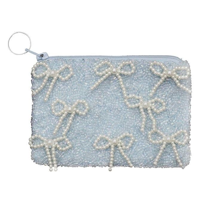 Tiana Designs Pearl Bows Pouch