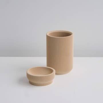 Conifer Larch Stacking Containers Tan