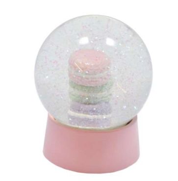 Macroons Waterglobe Resin Decor