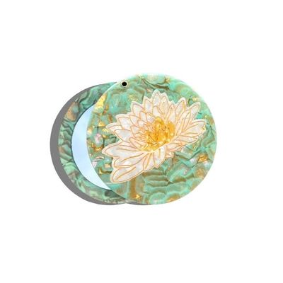 Solar Eclipse Waterlily Compact Compact Mirror