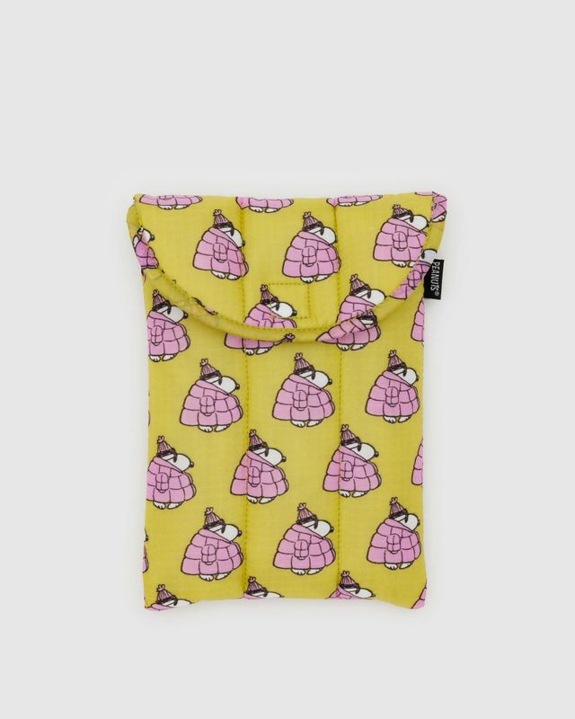Baggu Puffy Tablet Sleeve 8&quot; Mini Puffer Snoopy
