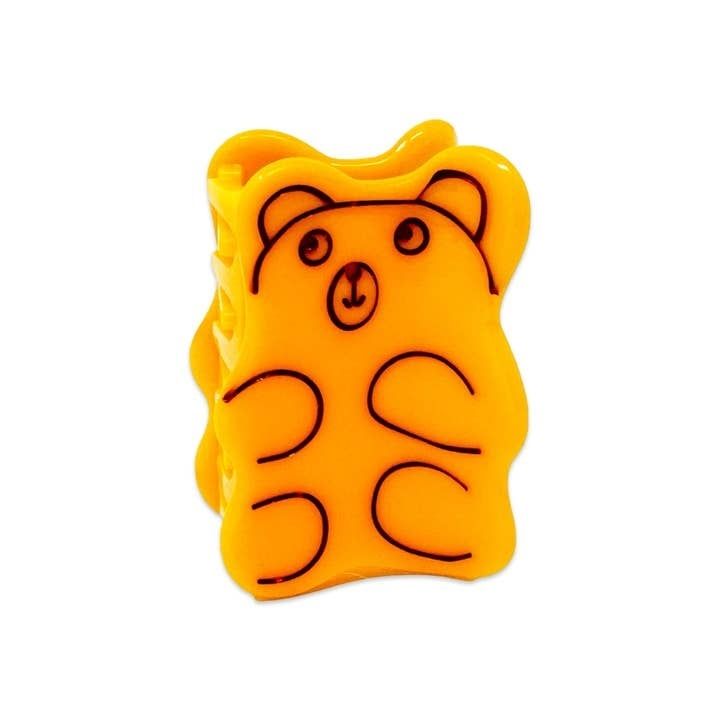 Jenny Lemons Mini Yellow Gummy Bear Hair Claw