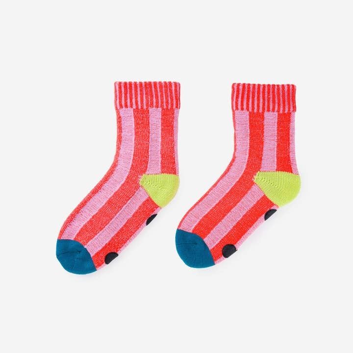 Verloop Big Stripe Socks Poppy Lilac