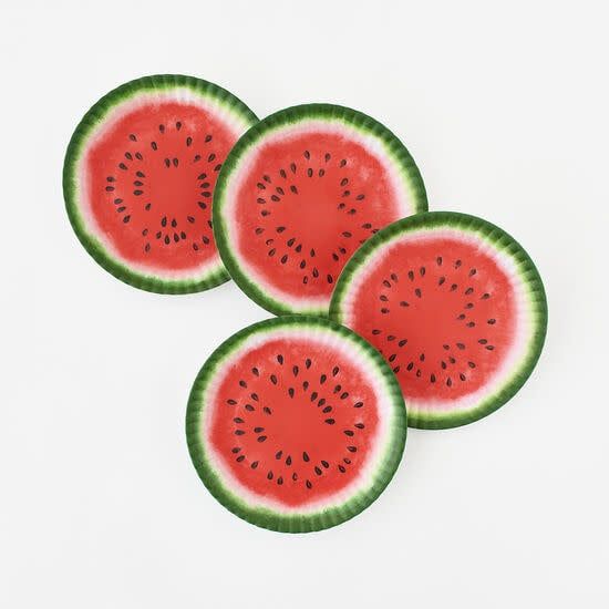 Melamine Plate 9&quot; - Watermelon