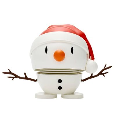 Hoptimist Santa Snowman White S