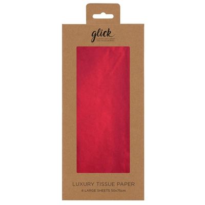 Tissue Plain Red