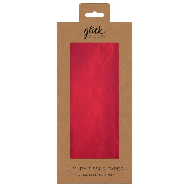 Tissue Plain Red
