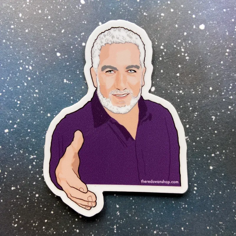 Vinyl Decal - Paul Hollywood - Great British Bake Off