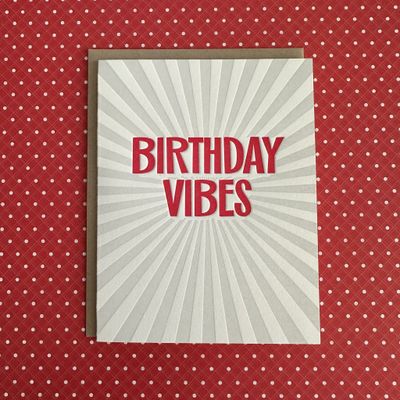 Birthday Vibes