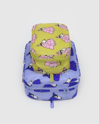Baggu Packing Cube Set Puffer Snoopy