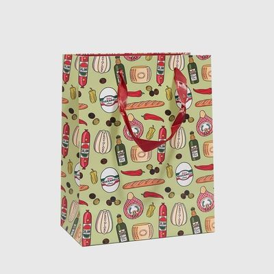Italian Meats and Cheeses Gift Bag - Medium