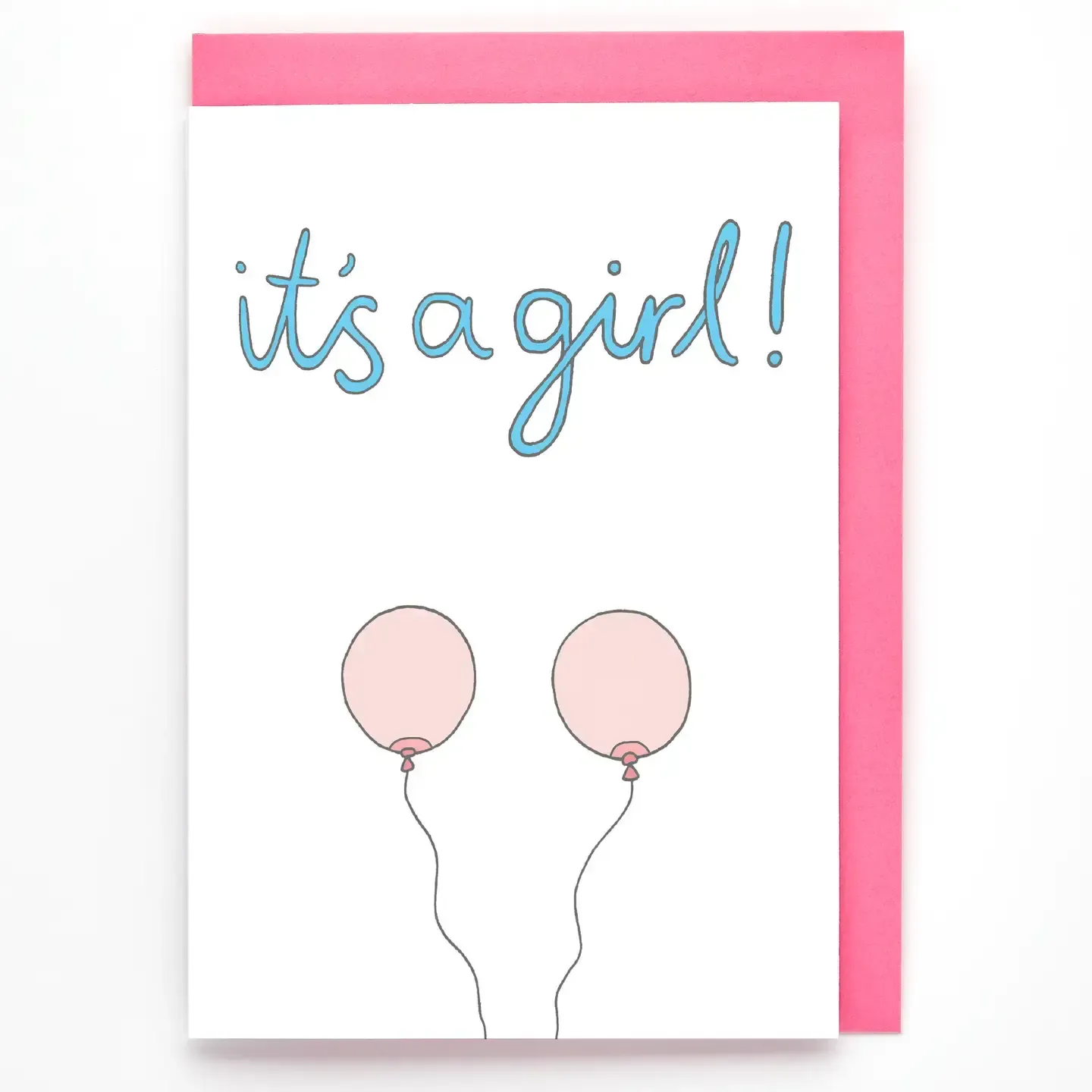 Girl Baby Card