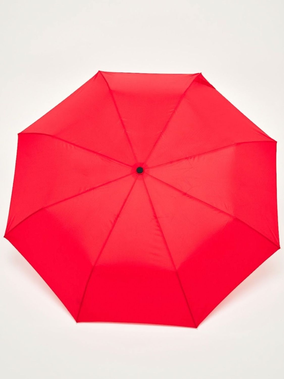 Red Eco-Friendly Compact Umbrella