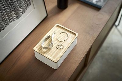 Yamazaki Rin Accessory Box Polystone White