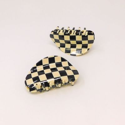 Checker Claw in Black &amp; White