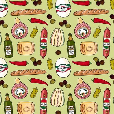 Wrap Roll - Italian Meats &amp; Cheeses