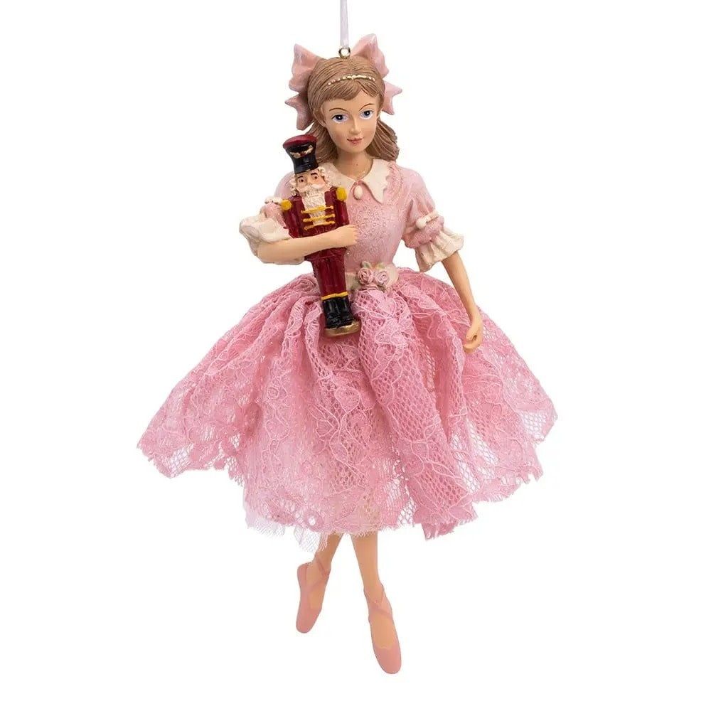 Clara Ballet with Nutcracker Orn