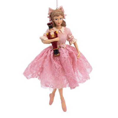 Clara Ballet with Nutcracker Orn