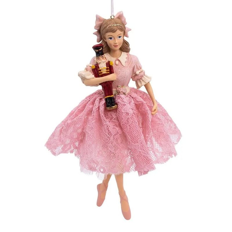 Clara Ballet with Nutcracker Orn
