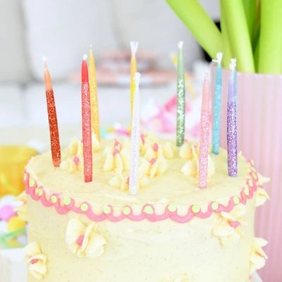 Glitter Wish Candles Rainbow