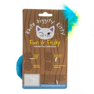 Kitty Clicquot Bottle &amp; Caviar Catnip Toys