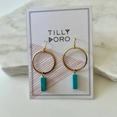 Turquoise Lolli Earrings